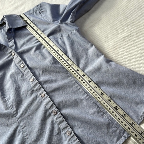 ALLEN SOLLY Cotton Fitted Shirt (M) - Picture 13 of 16